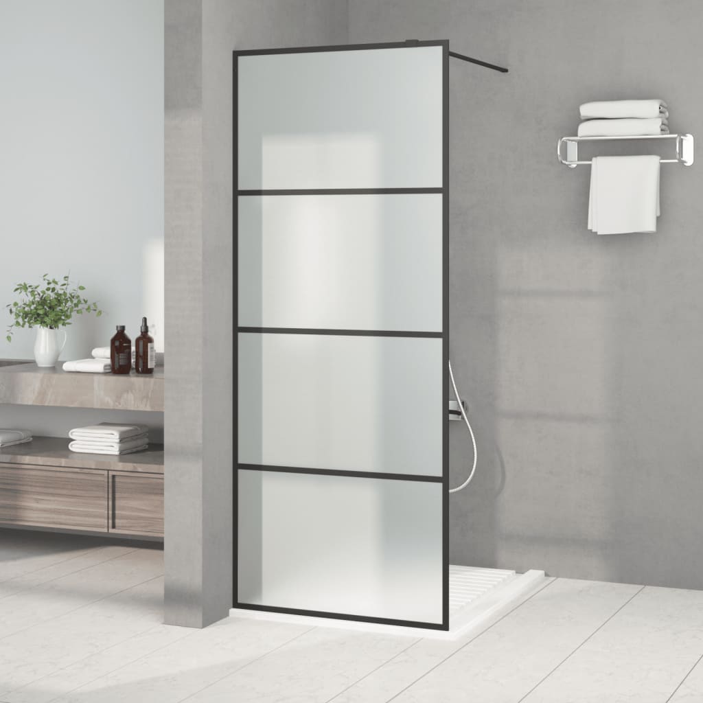 Parete Doccia Walk In Bianca Vetro Esg
