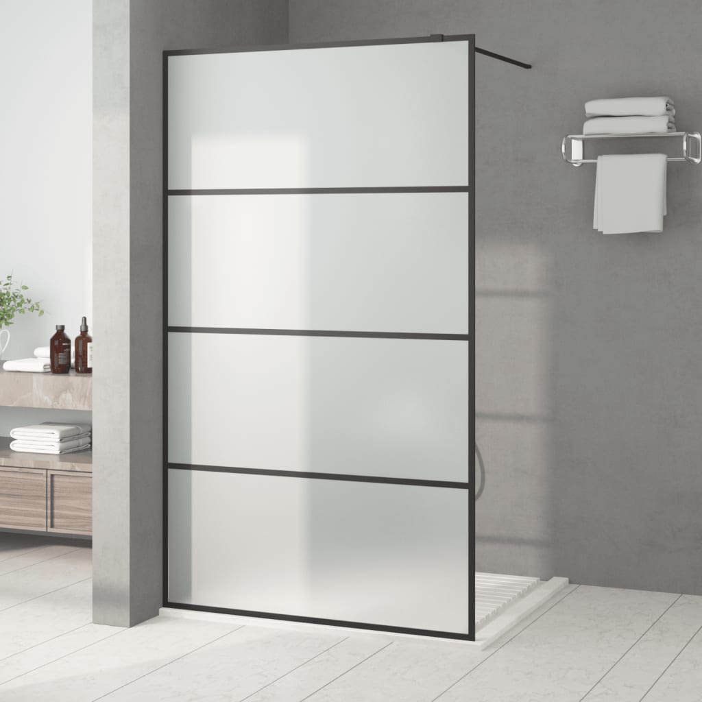 Parete Doccia Walk In Bianca Vetro Esg