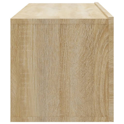 Mobili Tv Muro 2Pz 100X30X30 Cm Legno Multistrato