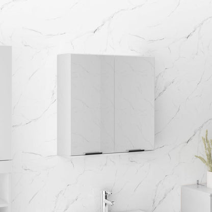Mobile Bagno Con Specchio 64X20X66,5 Multistrato