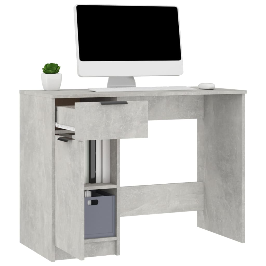 Scrivania 100X50X75 Cm In Legno Multistrato