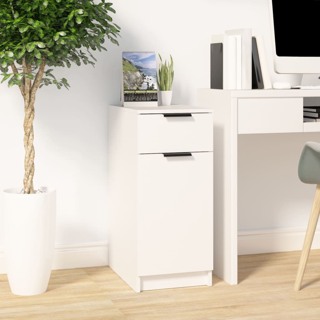 Armadietto Scrivania 33,5X50X75 Cm Legno