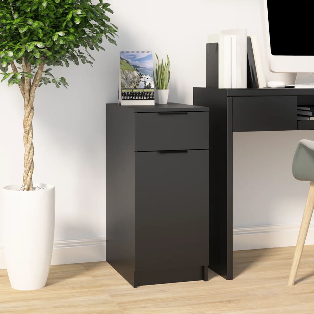 Armadietto Scrivania 33,5X50X75 Cm Legno