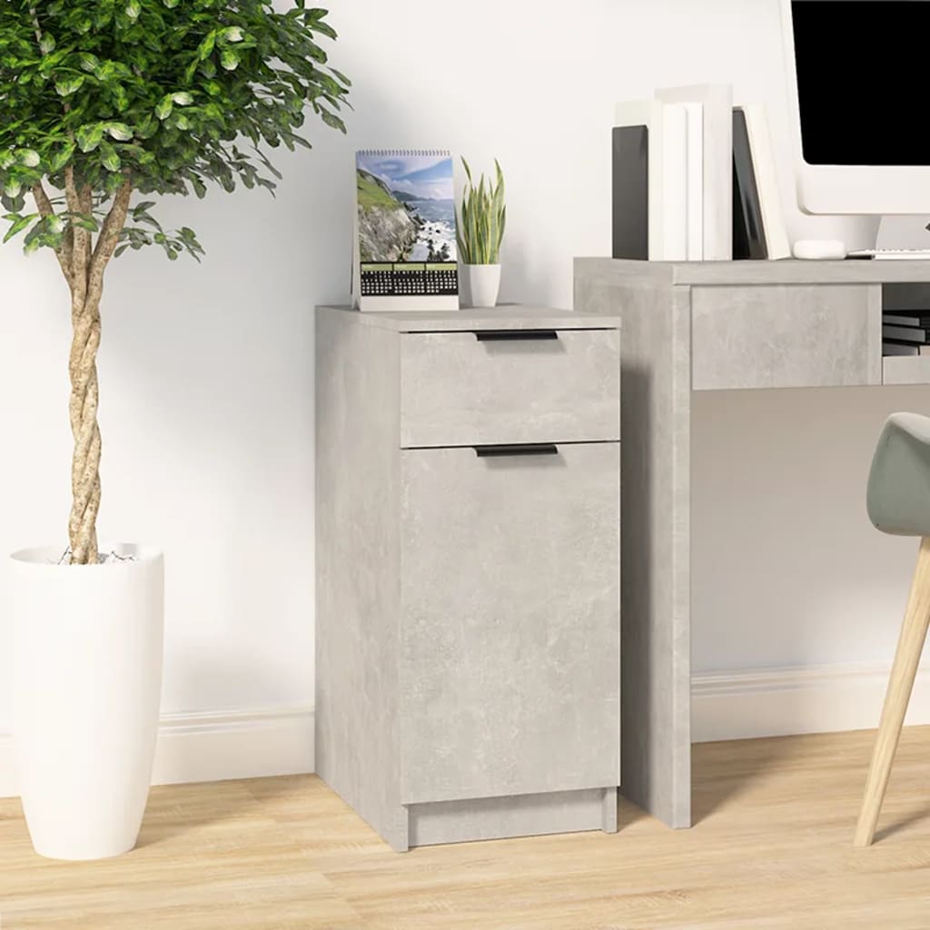 Armadietto Scrivania 33,5X50X75 Cm Legno