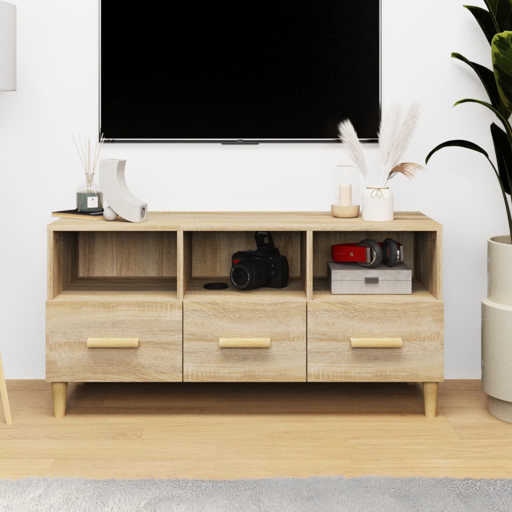 Mobile Porta Tv 102X36X50 Cm In Legno Multistrato
