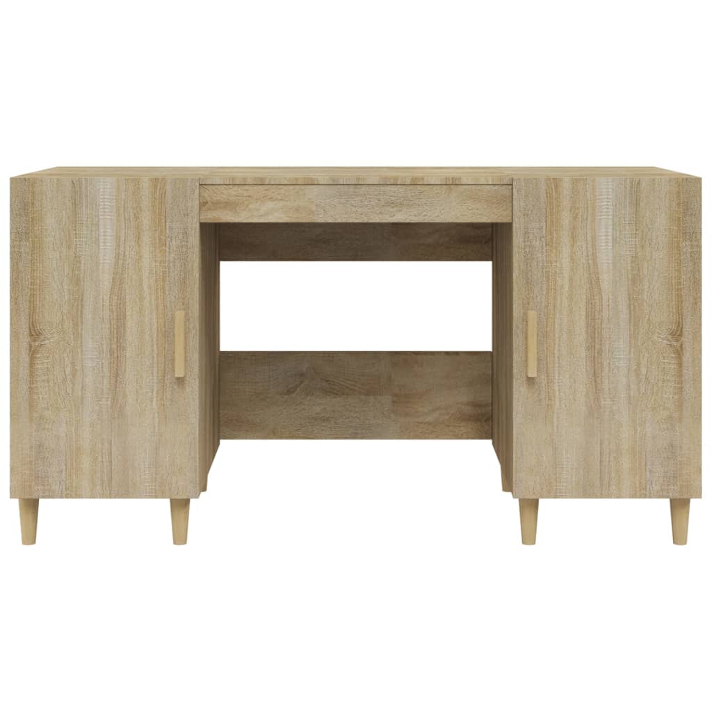 Scrivania 140X50X75 Cm In Legno Multistrato