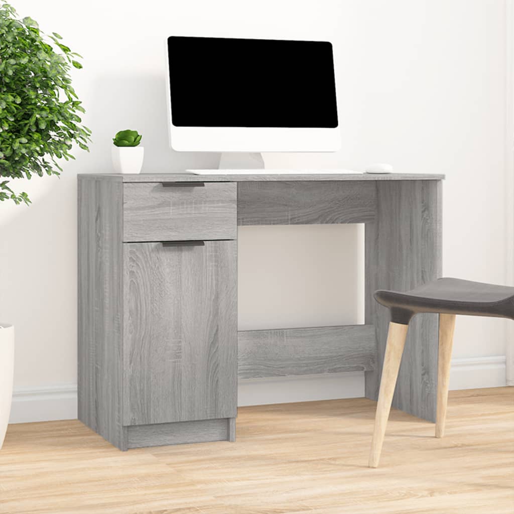 Scrivania 100X50X75 Cm In Legno Multistrato
