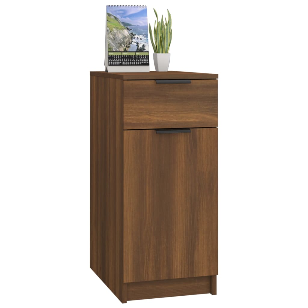Armadietto Scrivania 33,5X50X75 Cm Legno
