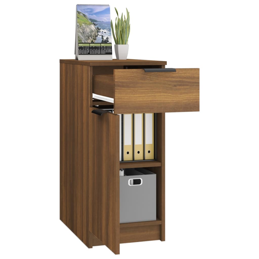 Armadietto Scrivania 33,5X50X75 Cm Legno