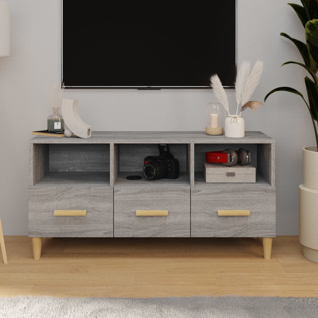 Mobile Porta Tv 102X36X50 Cm In Legno Multistrato