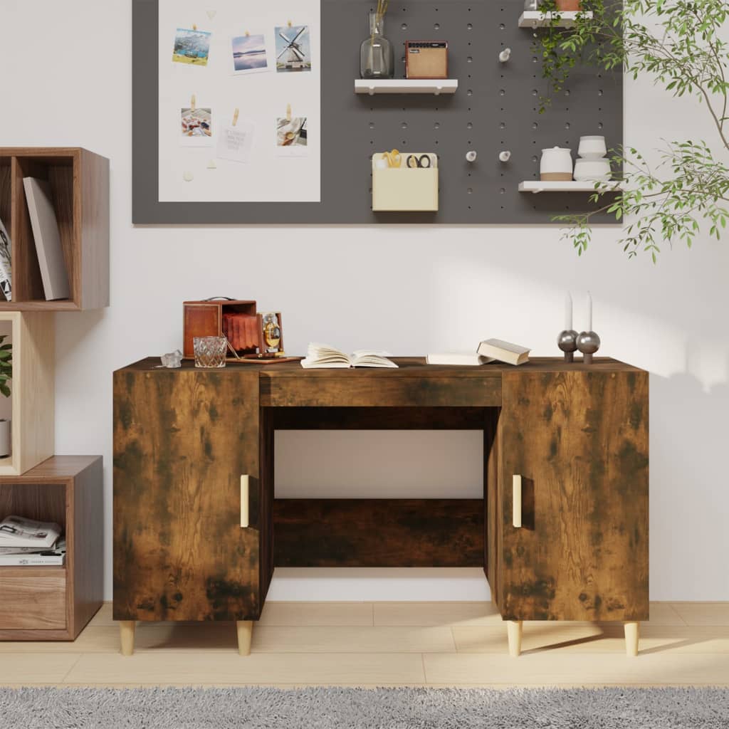 Scrivania 140X50X75 Cm In Legno Multistrato