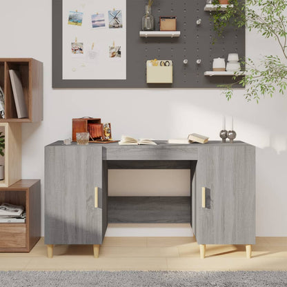 Scrivania 140X50X75 Cm In Legno Multistrato
