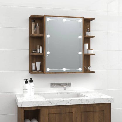 Mobile A Specchio Con Led 70X16,5X60 Cm