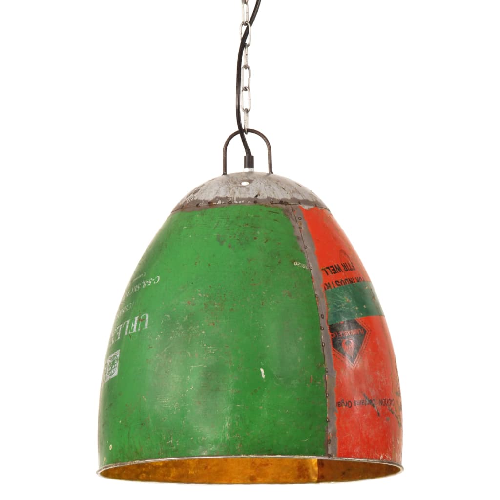 Lampada A Sospensione Industriale 25 W Rotonda 42 Cm E27