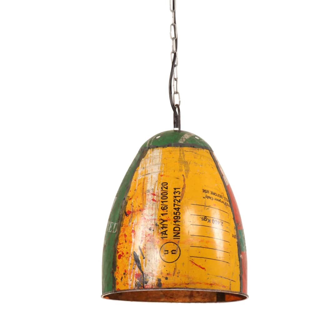 Lampada A Sospensione Industriale 25 W Rotonda 42 Cm E27
