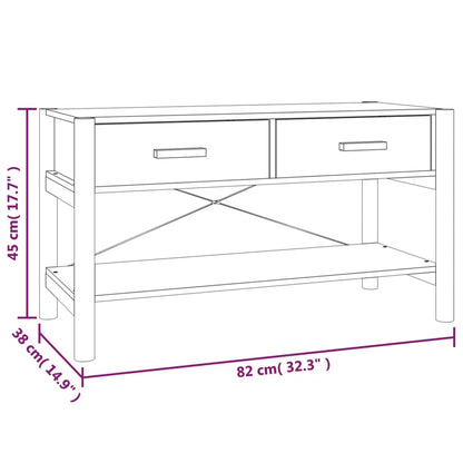 Mobile Porta Tv 82X38X45 Cm In Legno Multistrato