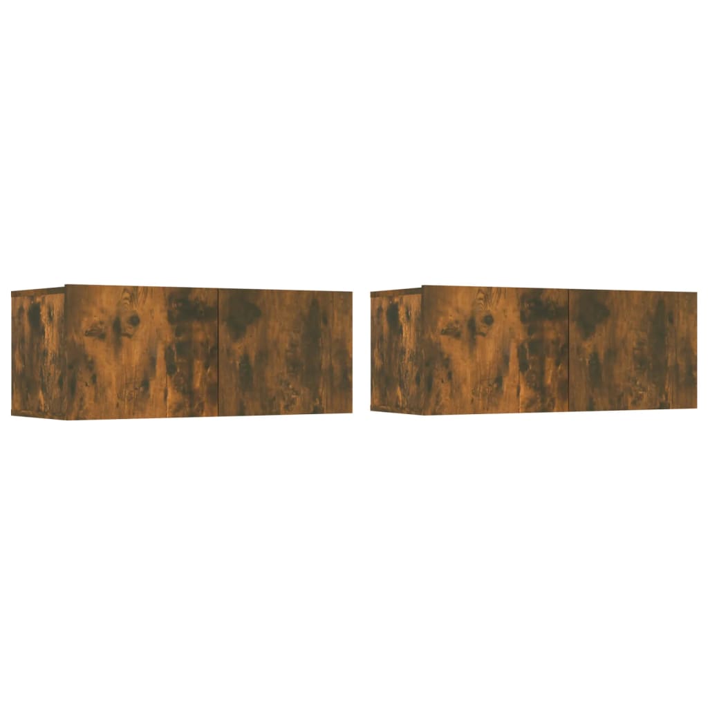 Set Di Mobili Porta Tv 4 Pz In Legno Multistrato