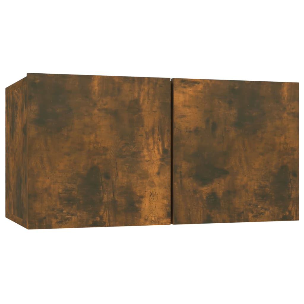 Set Di Mobili Porta Tv 4 Pz In Legno Multistrato