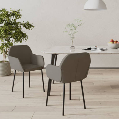 Sedie Da Pranzo 2 Pz In Velluto