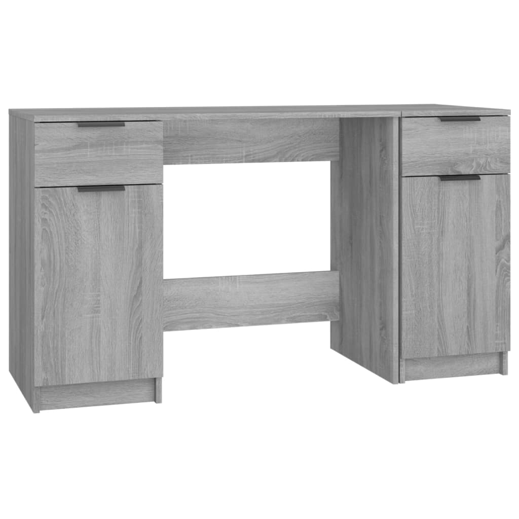 Scrivania Con Mobile Laterale Legno Multistrato