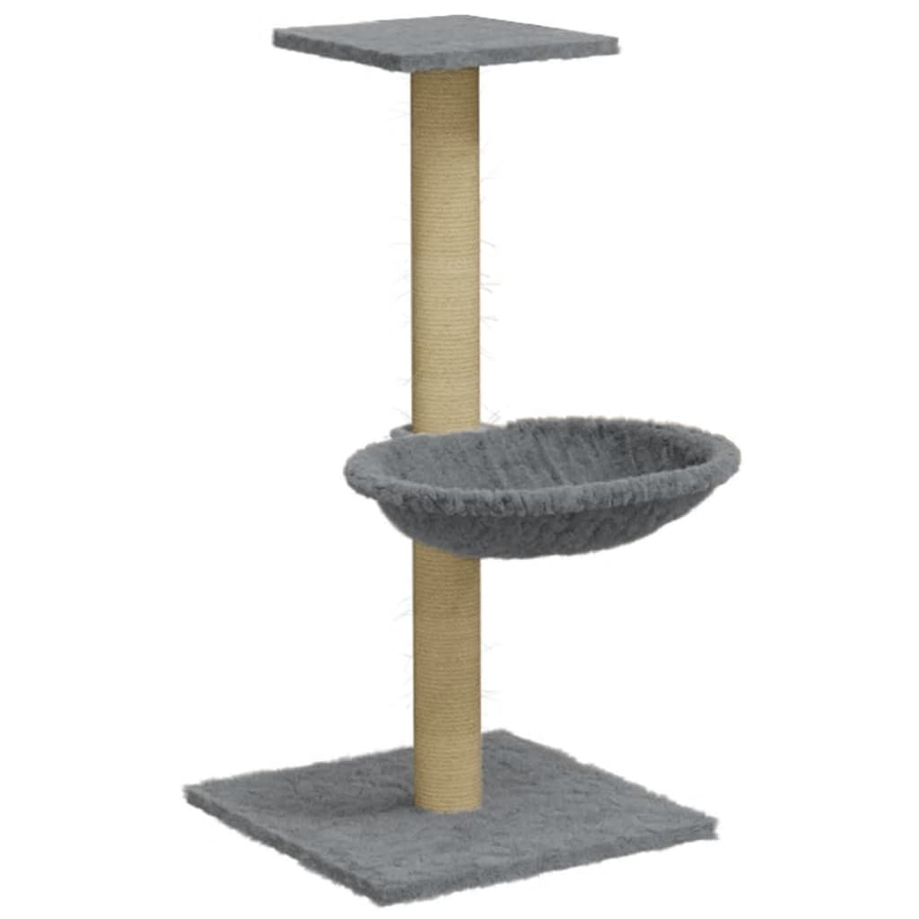 Albero Per Gatti Con Palo Tiragraffi Sisal 74 Cm