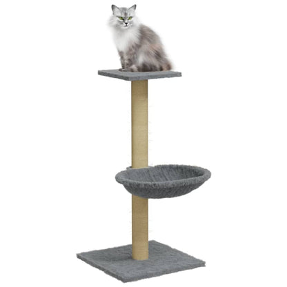 Albero Per Gatti Con Palo Tiragraffi Sisal 74 Cm