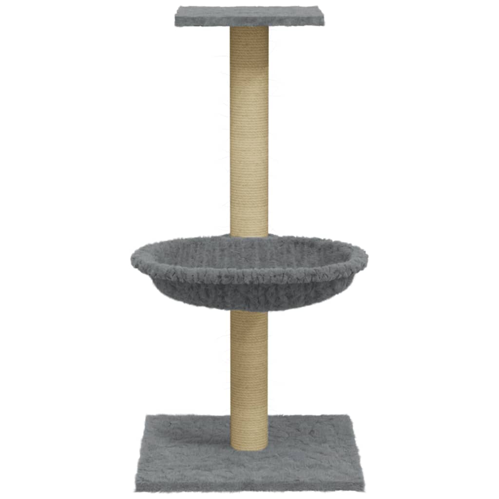 Albero Per Gatti Con Palo Tiragraffi Sisal 74 Cm