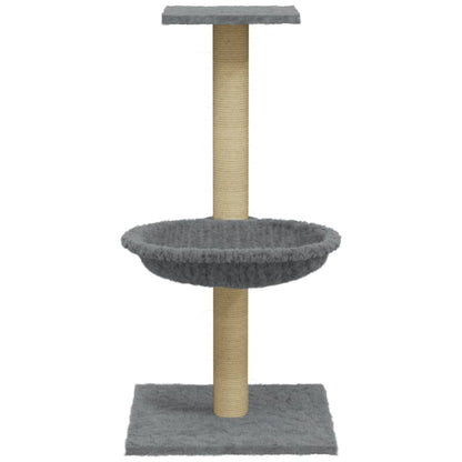 Albero Per Gatti Con Palo Tiragraffi Sisal 74 Cm
