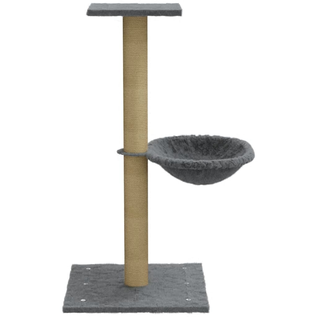 Albero Per Gatti Con Palo Tiragraffi Sisal 74 Cm