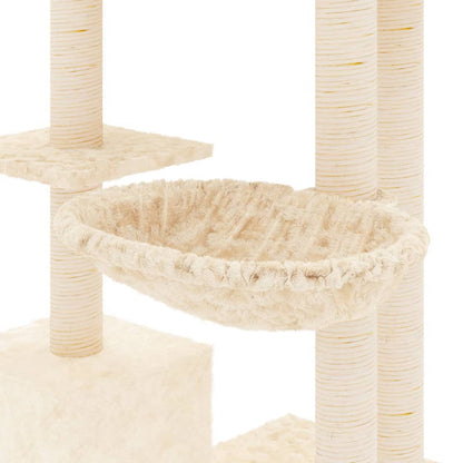 Albero Per Gatti Con Tiragraffi In Sisal 142 Cm