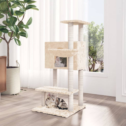 Albero Per Gatti Con Tiragraffi In Sisal 108,5 Cm