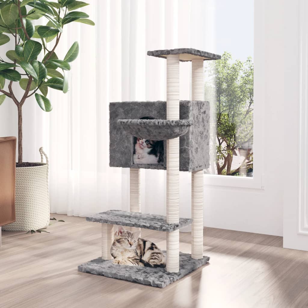 Albero Per Gatti Con Tiragraffi In Sisal 108,5 Cm