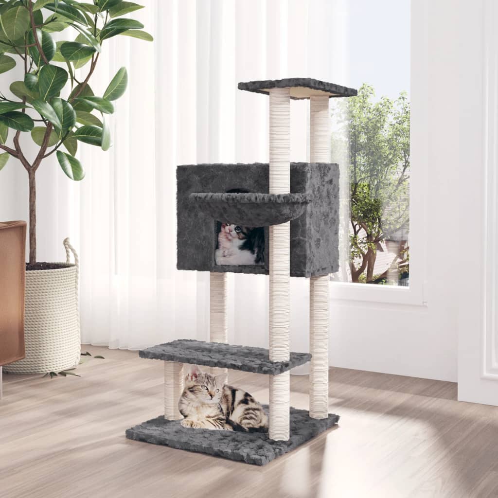 Albero Per Gatti Con Tiragraffi In Sisal 108,5 Cm