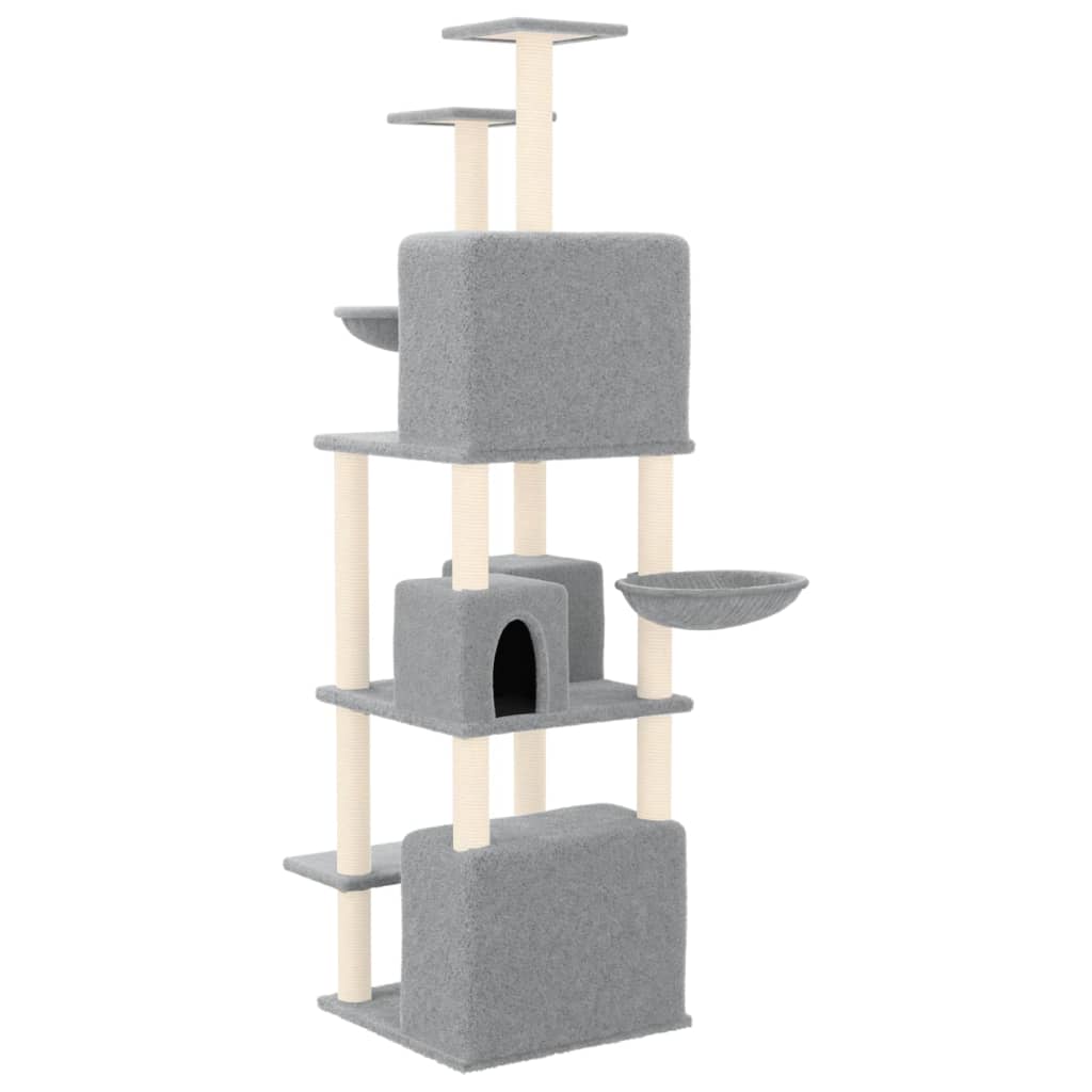 Albero Per Gatti Con Tiragraffi In Sisal 180 Cm