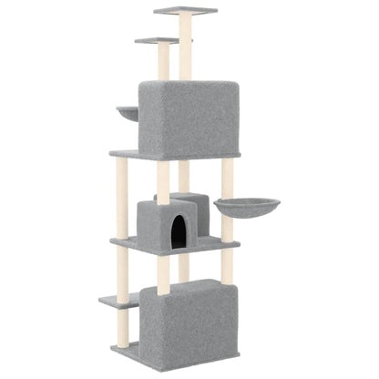 Albero Per Gatti Con Tiragraffi In Sisal 180 Cm