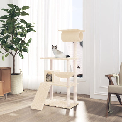 Albero Per Gatti Con Tiragraffi In Sisal 131 Cm