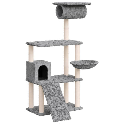 Albero Per Gatti Con Tiragraffi In Sisal 131 Cm