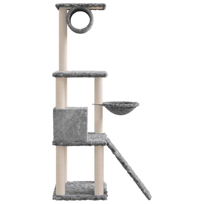 Albero Per Gatti Con Tiragraffi In Sisal 131 Cm