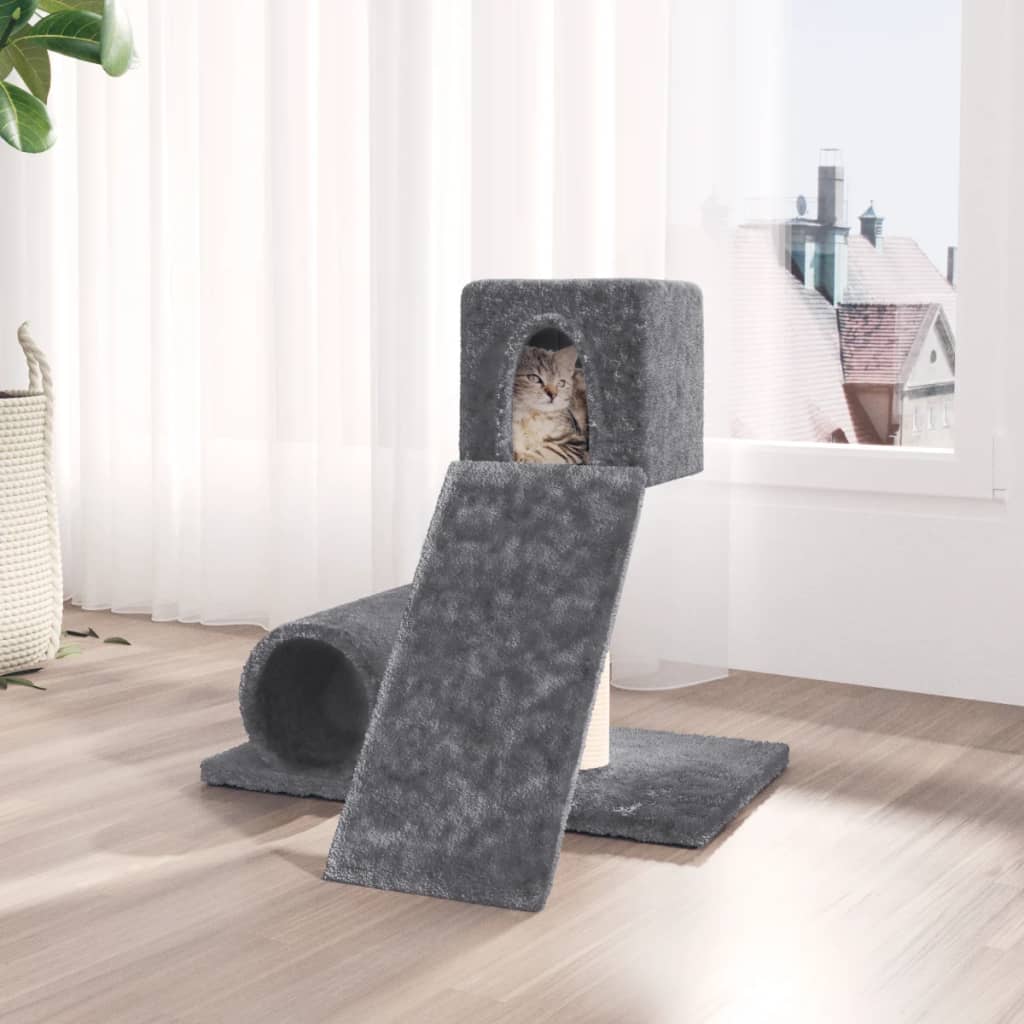 Albero Per Gatti Con Tiragraffi In Sisal 59 Cm