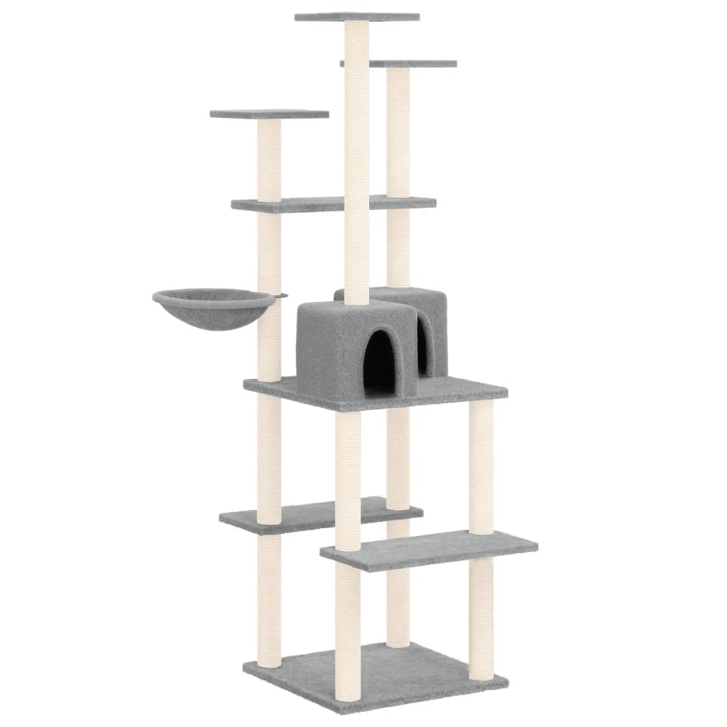 Albero Per Gatti Con Tiragraffi In Sisal 167 Cm