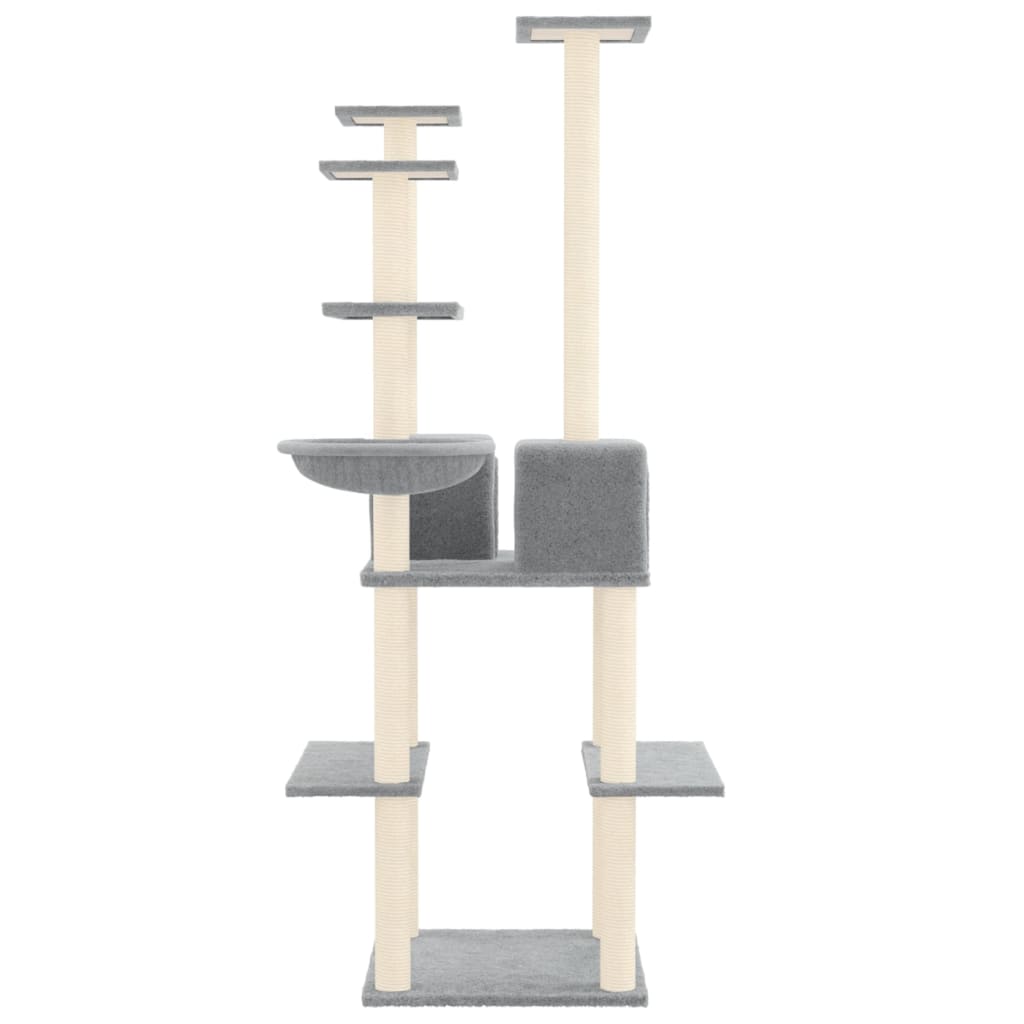 Albero Per Gatti Con Tiragraffi In Sisal 167 Cm