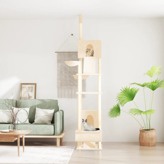 Albero Per Gatti Da Pavimento A Soffitto 277-303 Cm