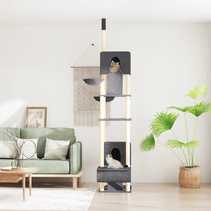 Albero Per Gatti Da Pavimento A Soffitto 277-303 Cm