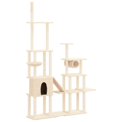 Albero Per Gatti Con Tiragraffi In Sisal 279 Cm