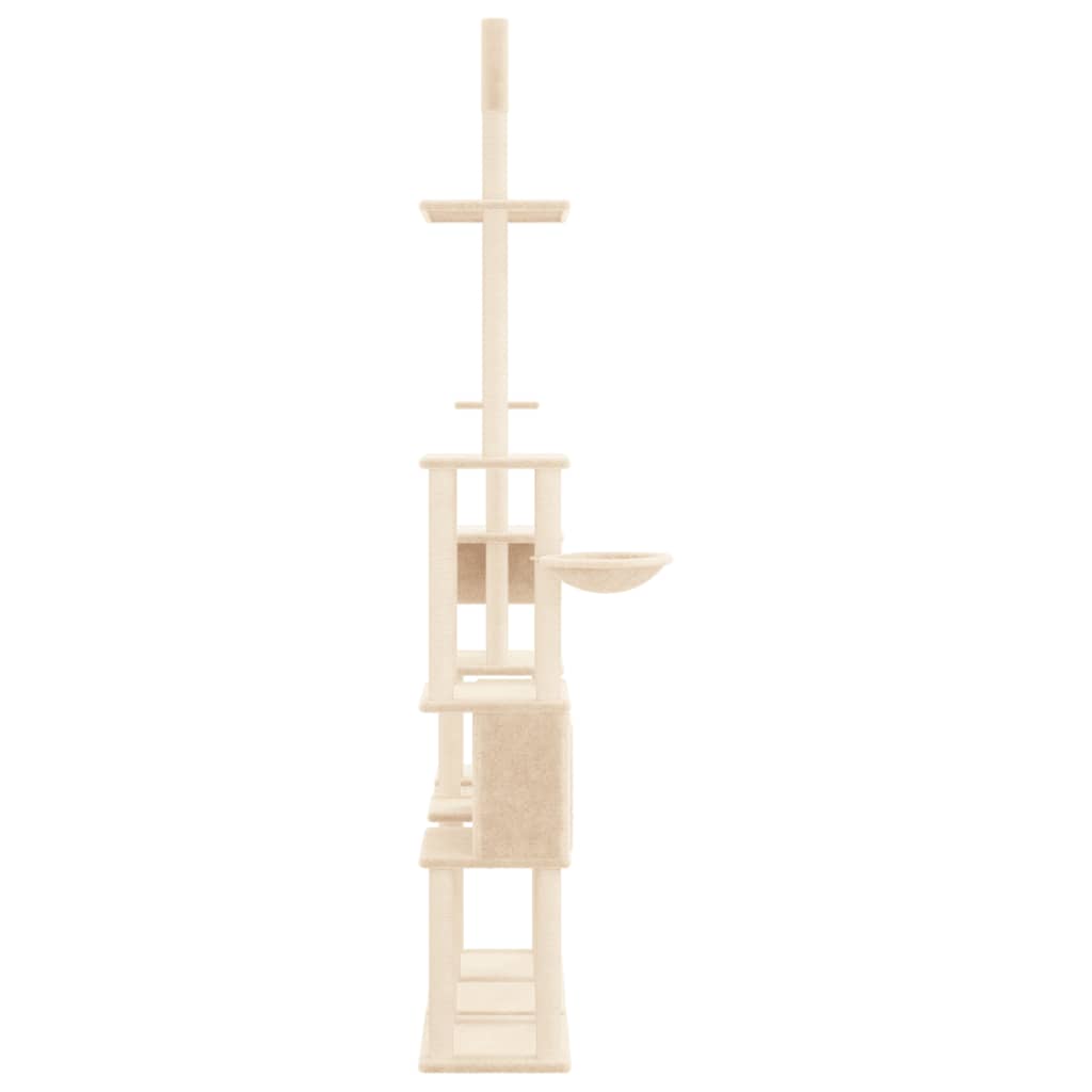 Albero Per Gatti Con Tiragraffi In Sisal 279 Cm