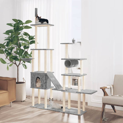 Albero Per Gatti Con Tiragraffi In Sisal 279 Cm