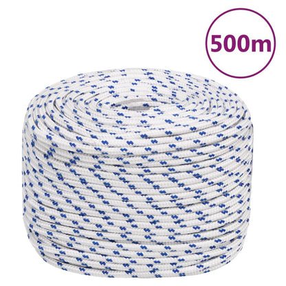 Corda Per Barca Bianca In Polipropilene Bianco E Blu