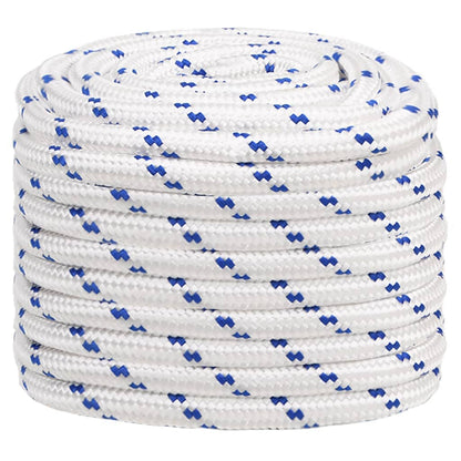 Corda Per Barca Bianca In Polipropilene Bianco E Blu