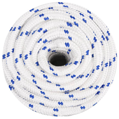 Corda Per Barca Bianca In Polipropilene Bianco E Blu