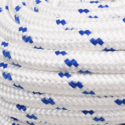 Corda Per Barca Bianca In Polipropilene Bianco E Blu